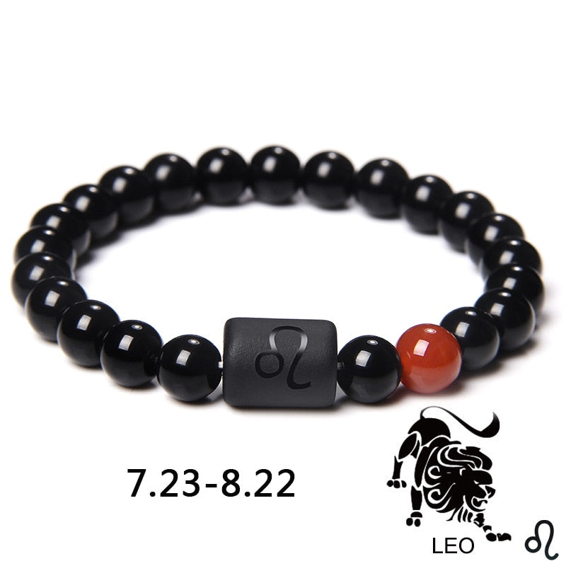 Zodiac Sign Bead Bracelets